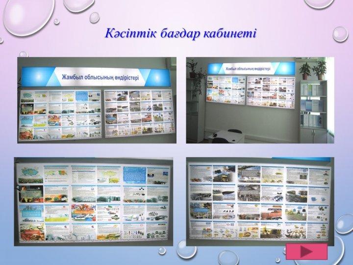 Мектептің кәсіби бағдар беру жұмыстары
