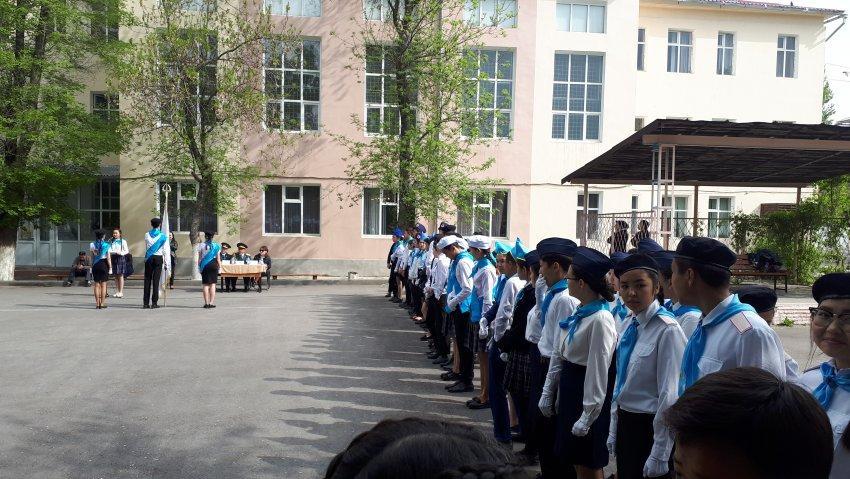 «Жас ұлан» «Туға қарап түзел!» байқауы