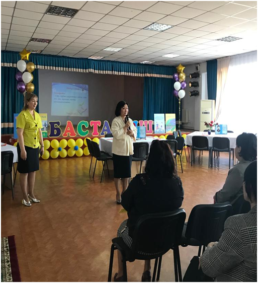 "Оқу тәрбие үдерісіндегі үштік одақ ата-ана, мұғалім, оқушы ынтымақтастығы " тақырыбында қалалық шебер-сынып